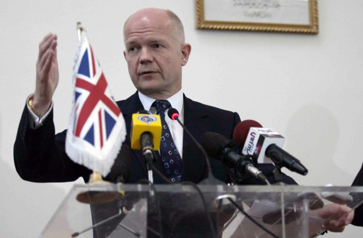 Foreign Secretary William Hague