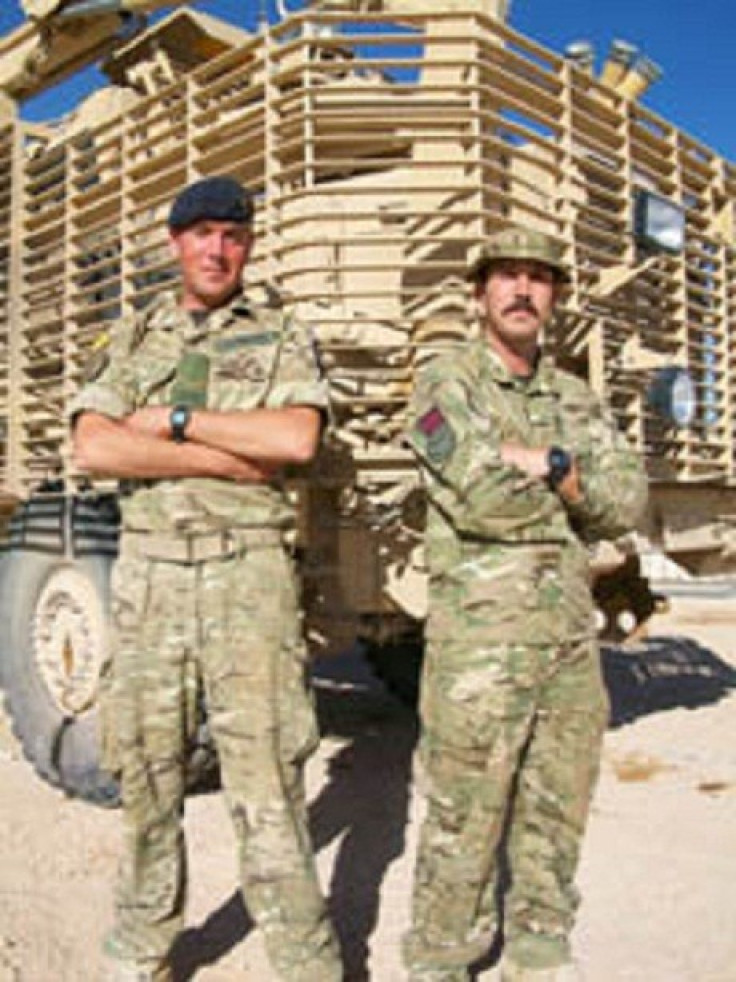 Lance Corporal Lee Gorbutt and Lance Corporal Shane Gorbutt