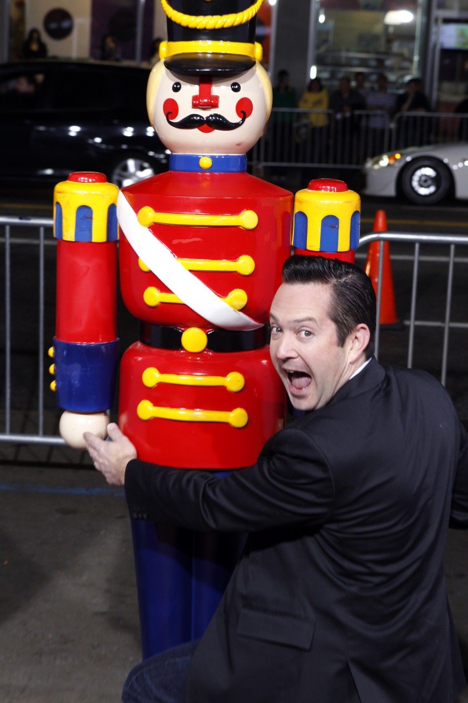 Actor Tom Lennon poses at the premiere of his film quotA Very Harold  Kumar 3D Christmasquot in Hollywood