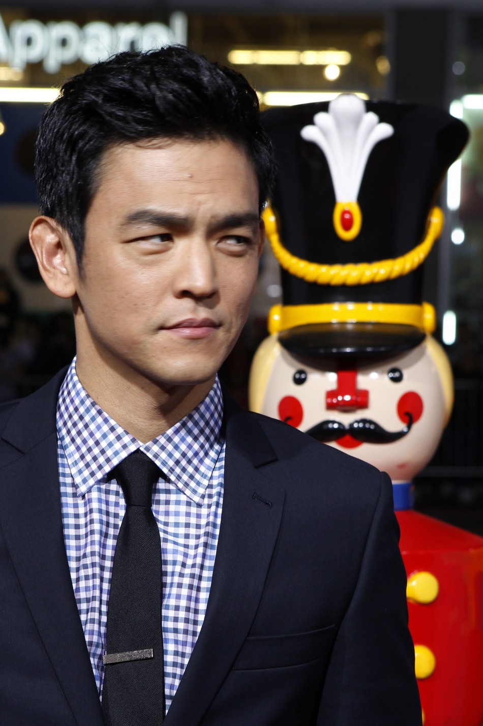 Actor John Cho poses at the premiere of his new film quotA Very Harold  Kumar 3D Christmasquot in Hollywood November 2, 2011
