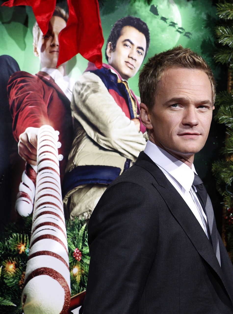 Actor Neil Patrick Harris poses at the premiere of his new film quotA Very Harold  Kumar 3D Christmasquot in Hollywood
