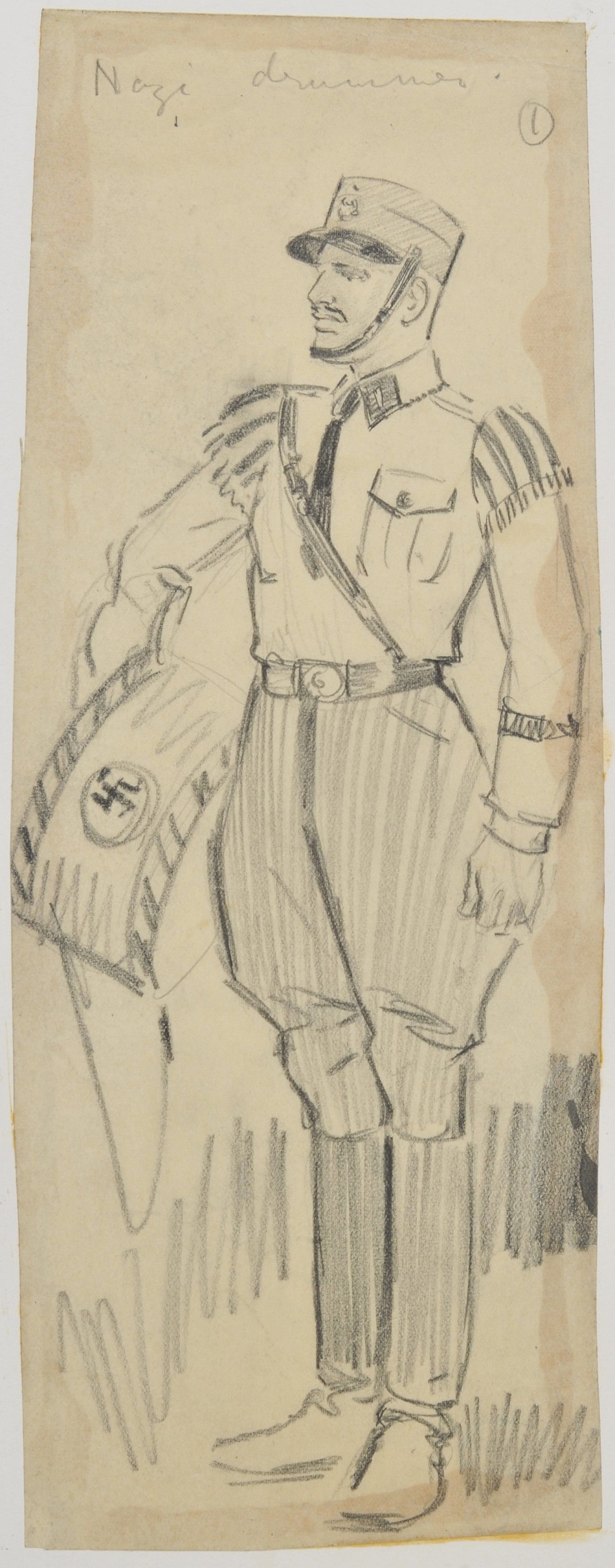 Lost Sketches of Adolf Hitler and Top Nazis Go Under The Hammer