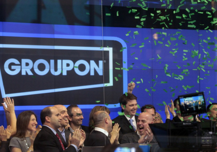 Groupon at Nasdaq