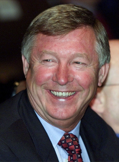 Manchester Uniteds coach and manager Sir Alex Fergusson Manchester Uniteds coach and manager Sir Alex Fergusson