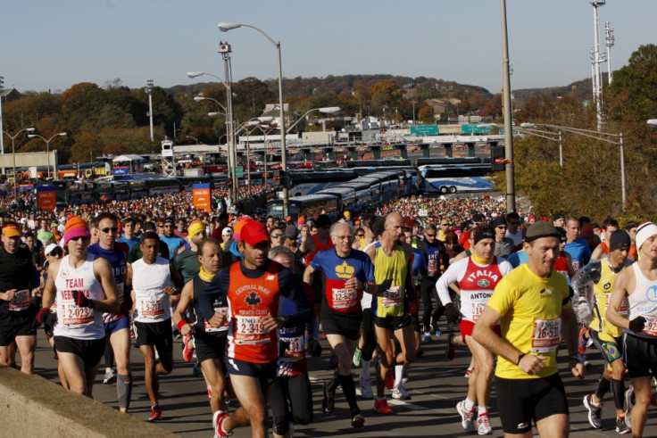 Start of 2011 NYC Marathon