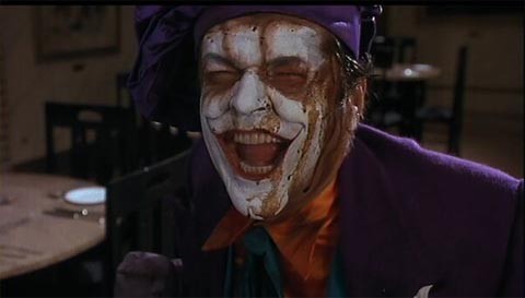 6. Jack Nicholson as Joker in Batman
