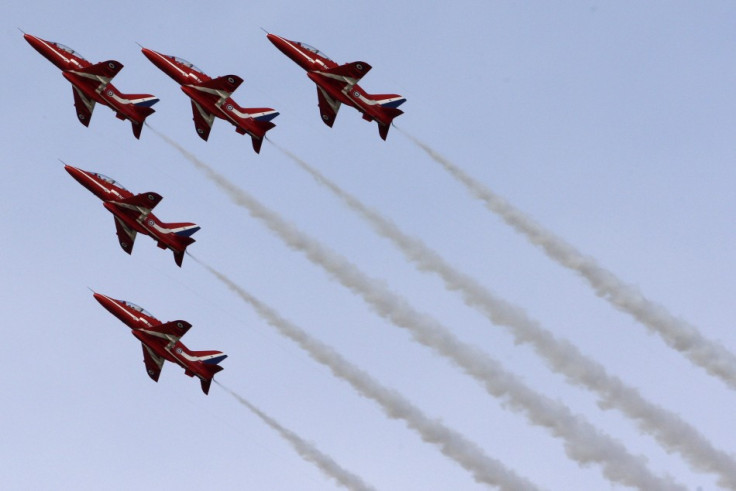 red arrows