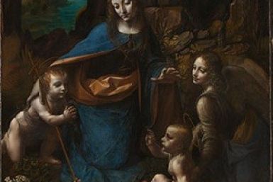 Leonardo da Vinci -'The Virgin of the Rocks