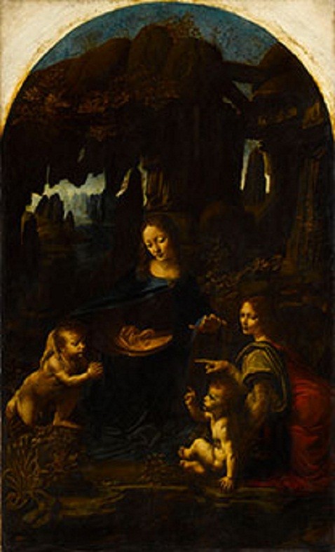 Leonardo da Vinci - The Virgin of the Rocks