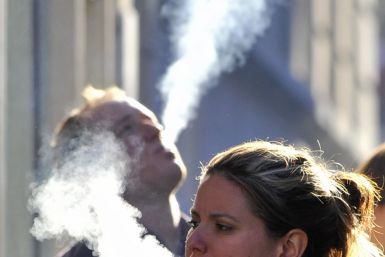 Smoking Couple