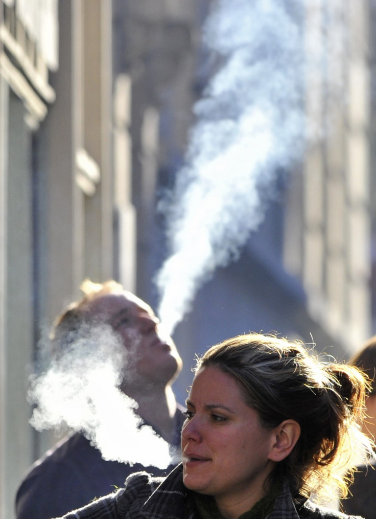 Smoking Couple