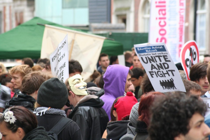 London students demo