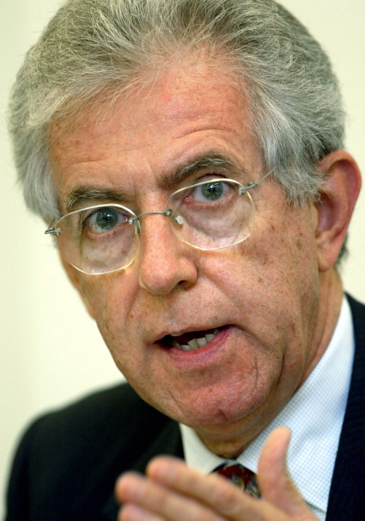 Economist and Former European Commissioner Mario Monti
