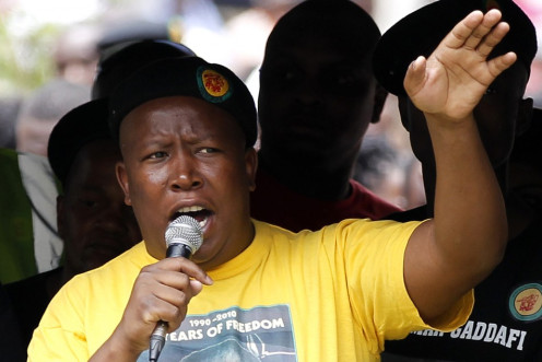 South Africa&#039;s ANC suspends Malema for five years