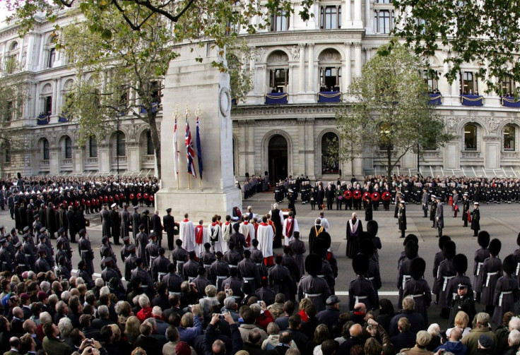 Cenotaph two-minute silence