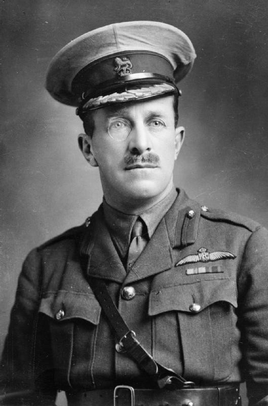 Major General William Sefton Brancker, Royal Flying Corps and Royal Air Force.