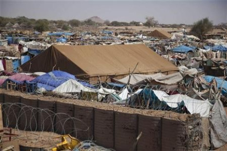 Camps for internally displaced persons at the team site of Darfur&quot;s