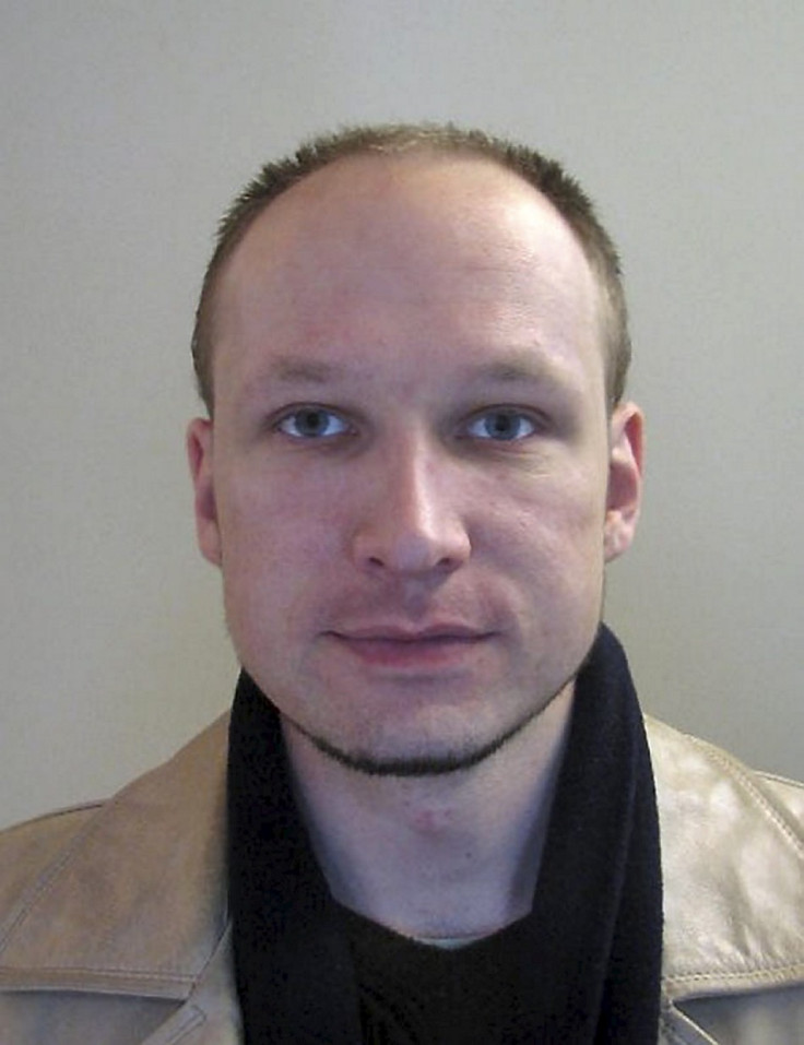 A passport picture of Norwegian confessed killer Anders Behring Breivik