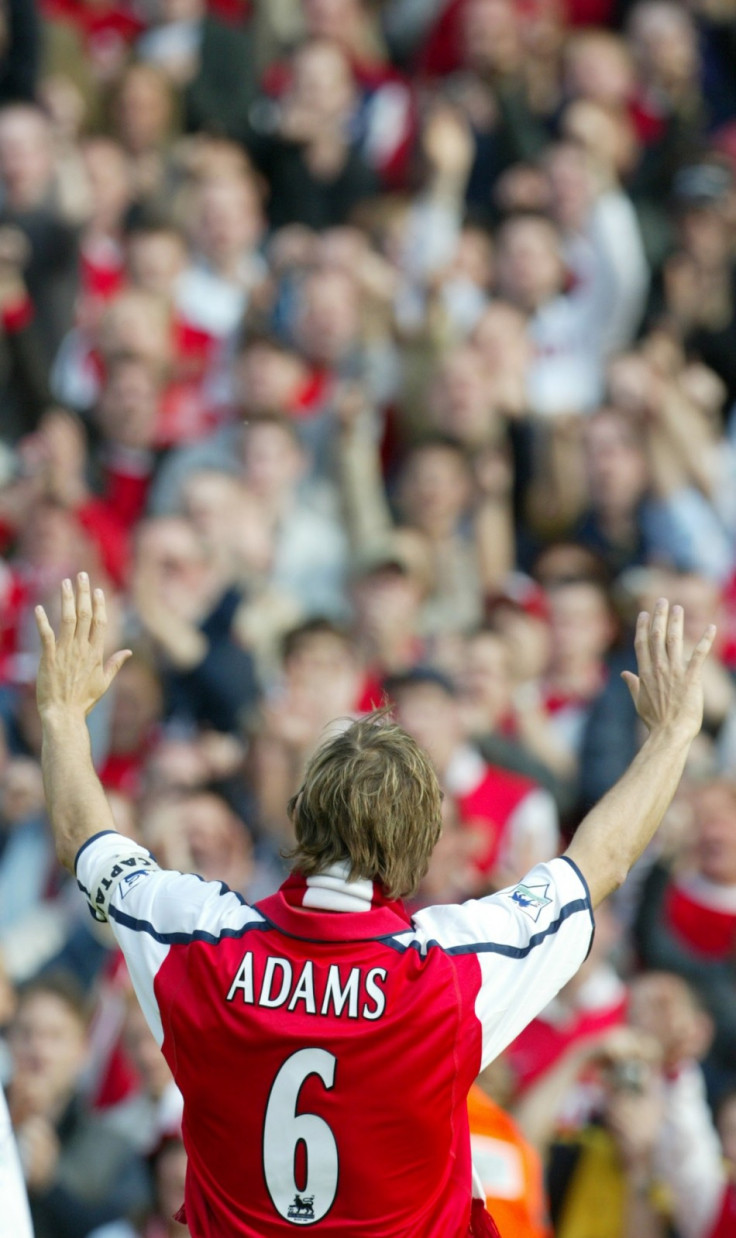 Tony Adams was a revered leader for club and country despite his off-field problems