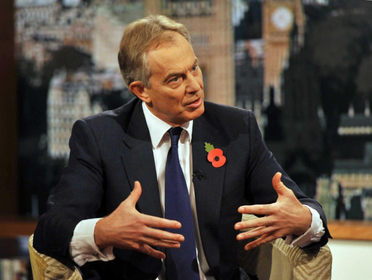 Former British Prime Minister, Tony Blair, Appearing on the BBC1 Current Affairs Program, 'The Andrew Marr Show' on November 13, 2011