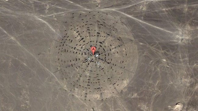 Has China Found A UFO? This-image-there-seem-be-planes-amongst-objects-arranged-circles