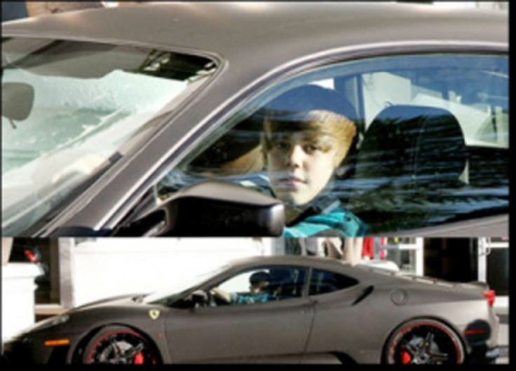 Bieber and His Ferrari F430