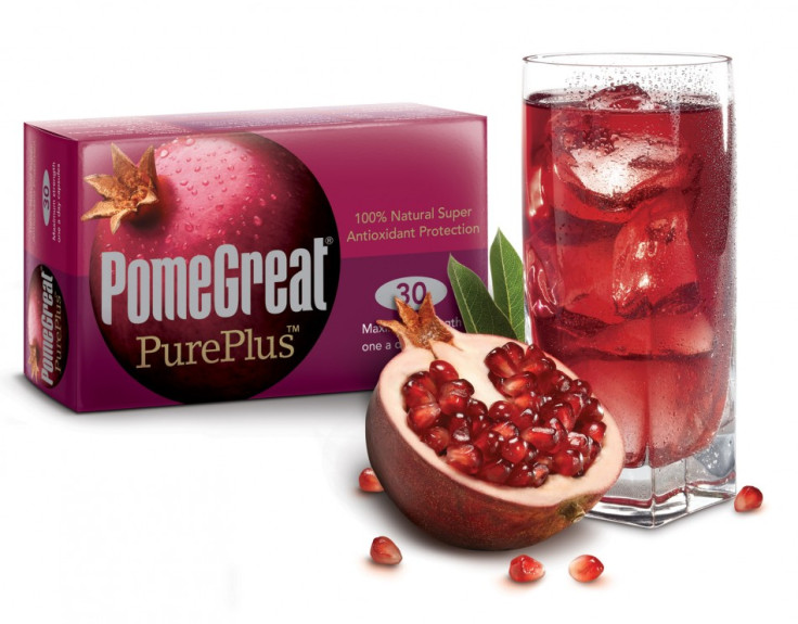 PomeGreat Pomegranate capsules and drink