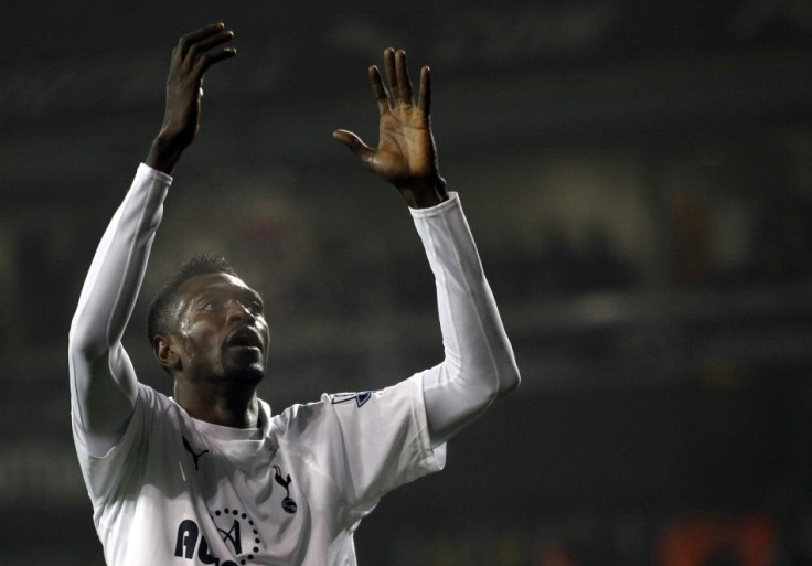 Manchester City striker Emmanuel Adebayor is currently on loan at Tottenham Hotspur