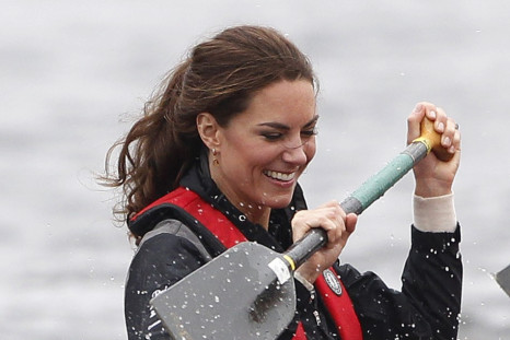 Kate Middleton during a Dragon Boat Race in July 4, 2011
