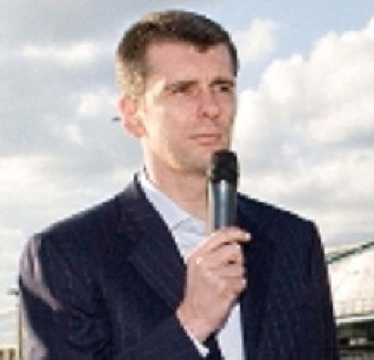 Russian tycoon Mikhail Prokhorov