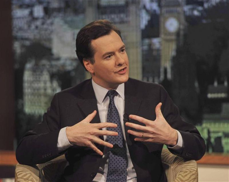 Chancellor George Osborne speaks on the BBC&#039;s Andrew Marr Show in London