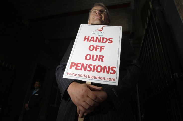 Pension strike