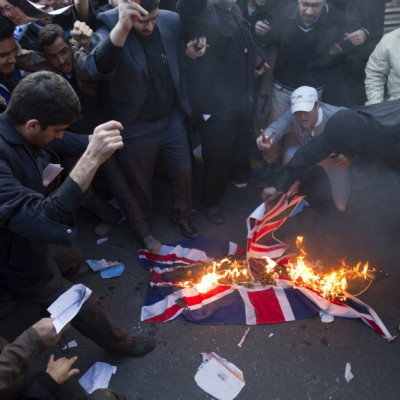 Protesters Storm British Embassy in Iran