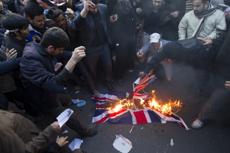 Protesters Storm British Embassy in Iran