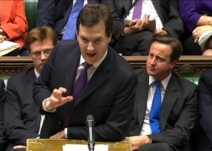 Chancellor of the Exchequer George Osborne outlines his Autumn budget