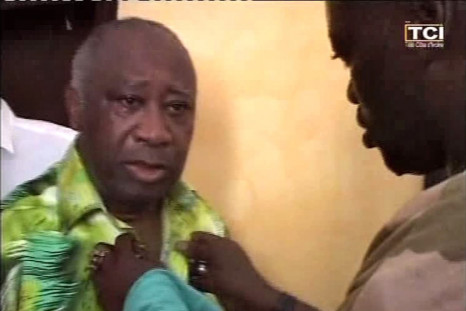 Ivory Coast&#039;s Laurent Gbagbo is seen in this video grab from Ivory Coast Television after he was arrested by forces loyal to his rival presidential claimant Alassane Ouattara, in Abidjan