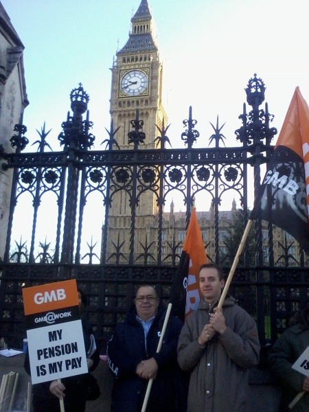 Big Ben protesters
