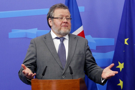 Ossur Skarphedinsson, Iceland's minister for foreign affairs