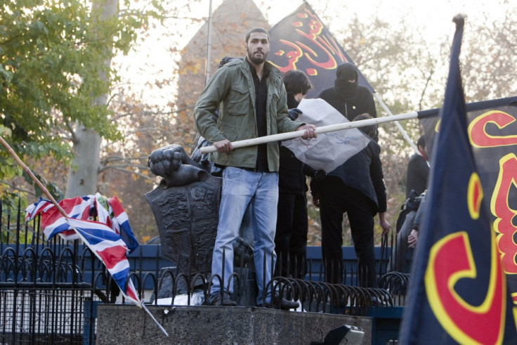 Iranian protesters storm British embassy