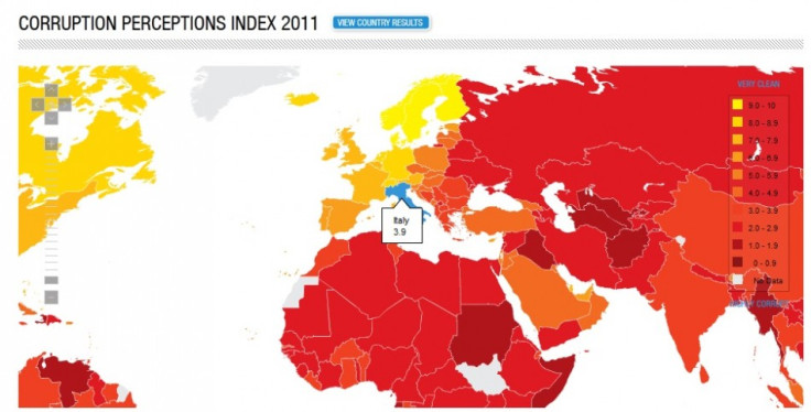 2011 Corruption Perception Index