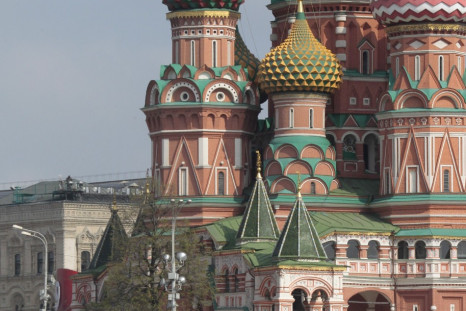 Russian Topol M ballistic missiles on launchers are seen during May Day parade rehearsals in front of St. Basil's cathedral on Moscow's Red Square May 7, 2011. Russia will celebrate the 66th anniversary of victory over Nazi Germany on May 9