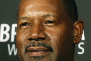Actor Dennis Haysbert poses as he arrives at the British Academy of Film and Televison Arts Los Angeles Britannia Awards in Beverly Hills