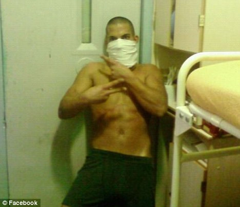 A convicted thief who’s serving an 18-month sentence at Camp Hill Prison on the Isle of Wight uploaded pictures of him in his cell and publicly complained about the Wi-Fi. A convicted thief who’s serving an 18-month sentence at Camp Hill Prison on the Isle of Wight uploaded pictures of him in his cell and publicly complained about the Wi-Fi.