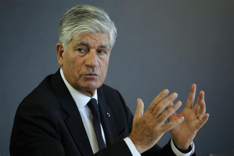 French advertising group Publicis Chief executive Maurice Levy.