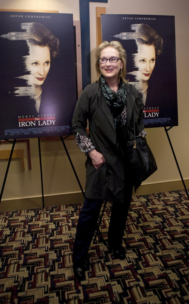 Meryl Streep at the Washginton Premiere of 'The Iron Lady'