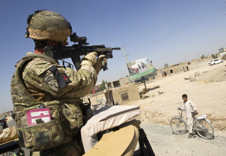 British Soldier in Afghanistan