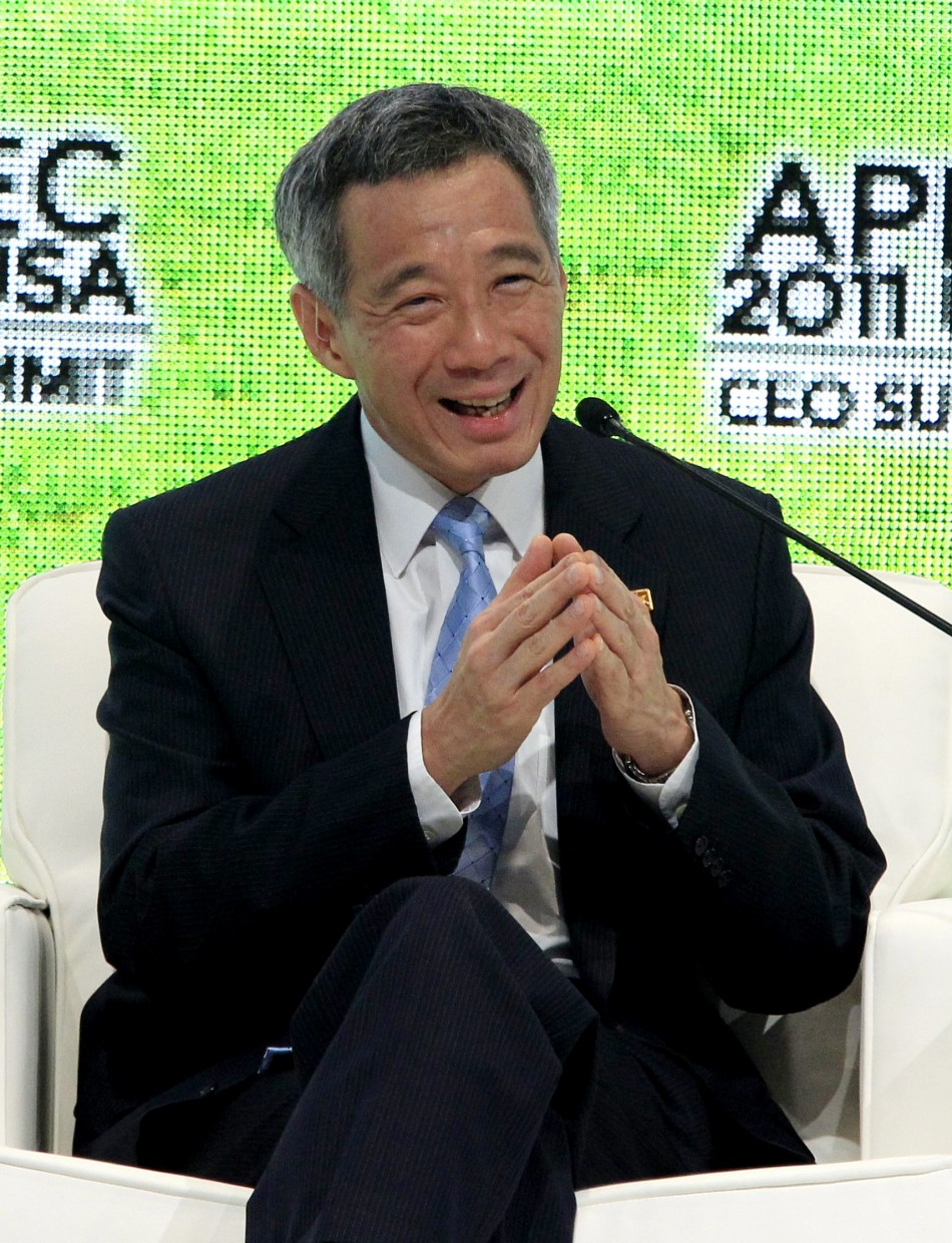 Singapore Prime minister Lee Hsien Loong