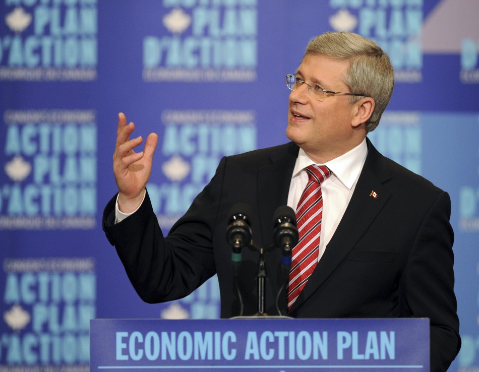 Canadas PM Stephen Harper