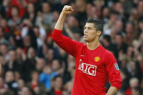 Ronaldo during his Manchester United days
