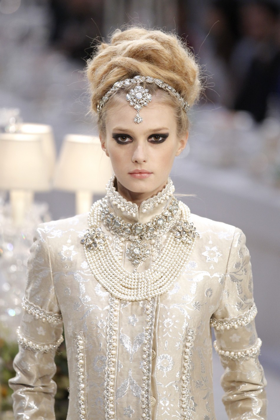 Karl Lagerfeld Hosts India-Inspired Couture Show for Chanel Fashion House
